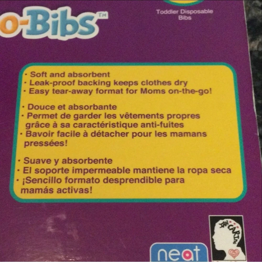 Disposable Book-o-Bibs & Placemats